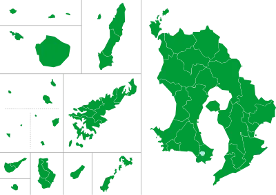 鹿児島県対応エリアマップ