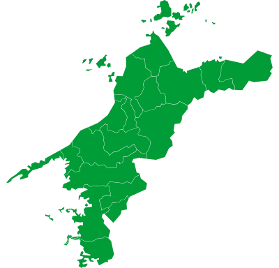 愛媛県対応エリアマップ