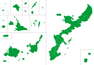 沖縄県対応エリアマップ