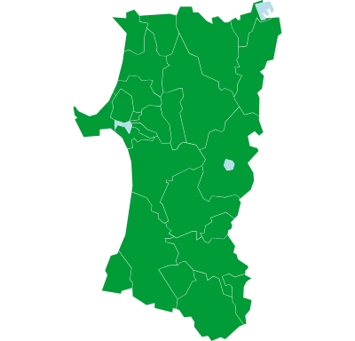 秋田県対応エリアマップ