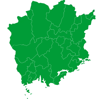 岡山県対応エリアマップ