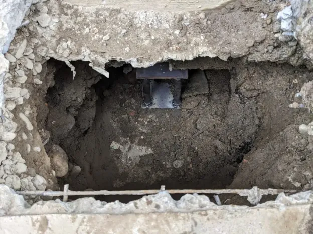 耐圧盤設置写真