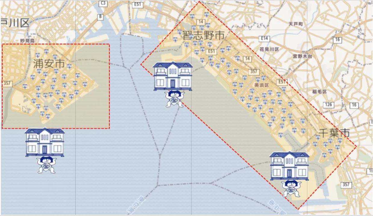 最も選ばれた液状化対策工法