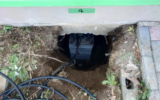 アンダーピーニングスーパー耐圧盤工法のギャラリー写真