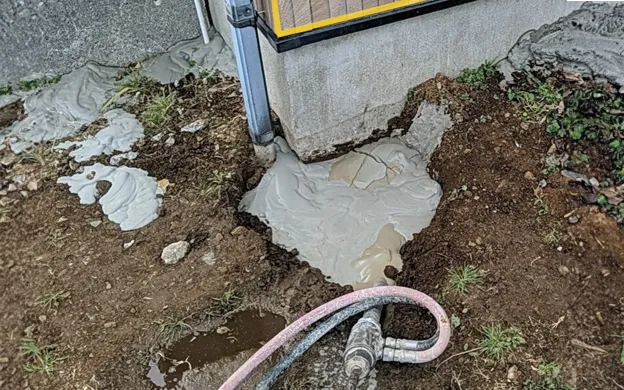 地盤ロック工法 地盤改良画像